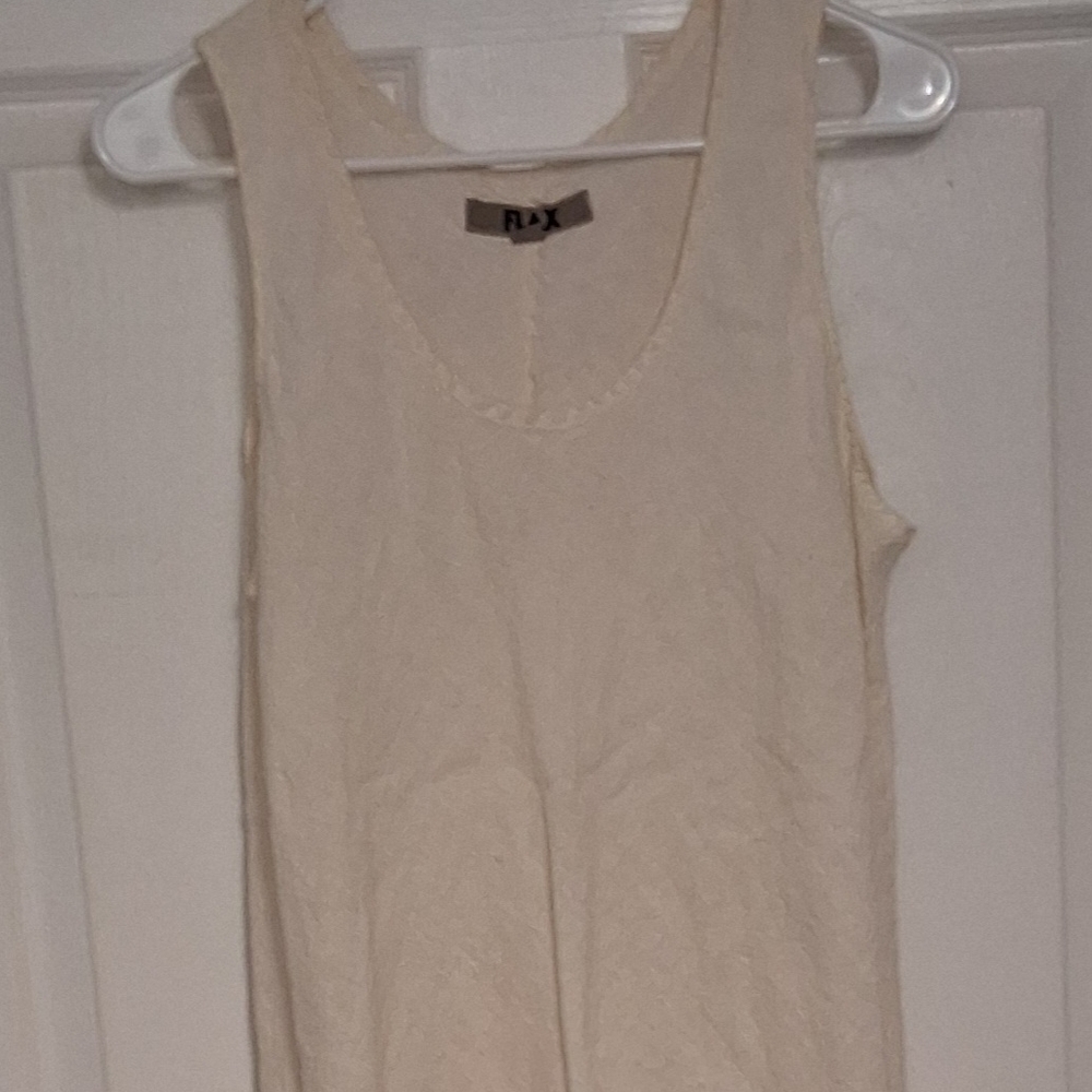Flax Cream Tank Top